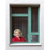 Senksll Betty-White Car Window Cling Funny Sticker Window Decal for
