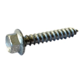 Small Parts 1440LFG 1/4" x 2-1/2" Indented Hex Flange Lag Screw Grade 2 Hot Dip Galvanized (Pack of 25)