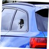 iplusmile 3pcs Funny Reflective Car Sticker Skull Decorative Decal for