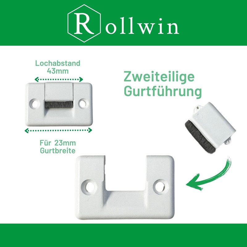 Rollwin Roller shutter accessories set for renovation Maxi SW60 4x