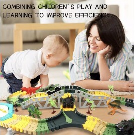 Epoc Air Dino Track Park. 192 PCS. AGES 3+ sealed. EPOC AIR. Toy Dino Train Set