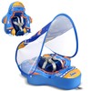ROHSCE Baby Beach Float with Canopy 1 Year Old Pool