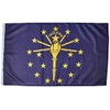 Quality Standard Flags Indiana Polyester Flag, 3 by 5'