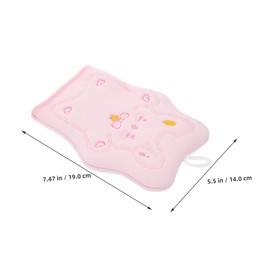 TOVINANNA 2pcs Scrub Gloves Bath Gloves for Shower Exfoliating Bath Scrub Body Scrubber Glove Bath Shower Gloves Exfoliating Mitt for Body Exfoliating Gloves for Body Wash Mitt Pink Viscose