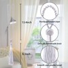 Pretty Jolly 2 Pack Long Tassel Curtain Tiebacks Handmade Braided