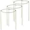 Boinio Adjustable Snake Plant Support Stakes, Peony Supports Cages Garden