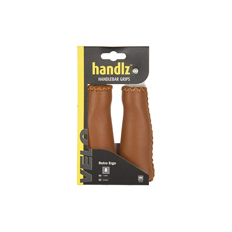 Velo handles Retro Ergo 13, 5cm brown per pair
