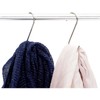 Juvale S-Shaped Hooks for Hanging - 3.9-Inch 50-Pack, Black Stainless