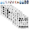 Alexnailart Nail Stamping Plates Set Nature Series Multi Pattern Image