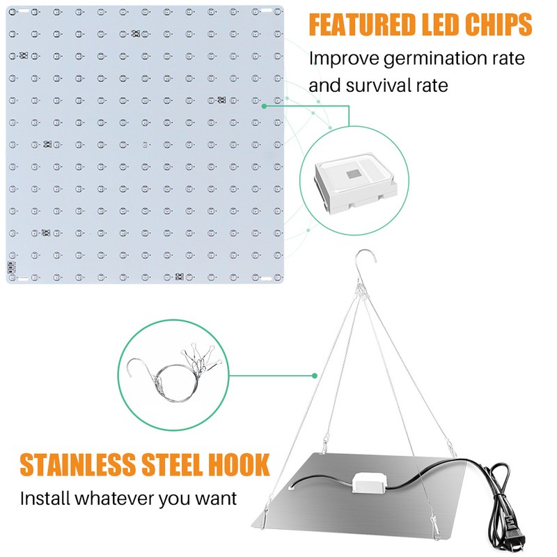 LED Plant Grow Lights for Indoor Plants Full Spectrum 12W