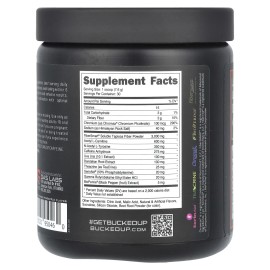 Bucked Up 2 X Bucked Up, Heat Hardcore, Miami, Strawberry, Mango, Pineapple, 8 oz (228 g)