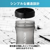 Hulk Factor Protein Shaker, Black, 16.9 fl oz (500 ml),