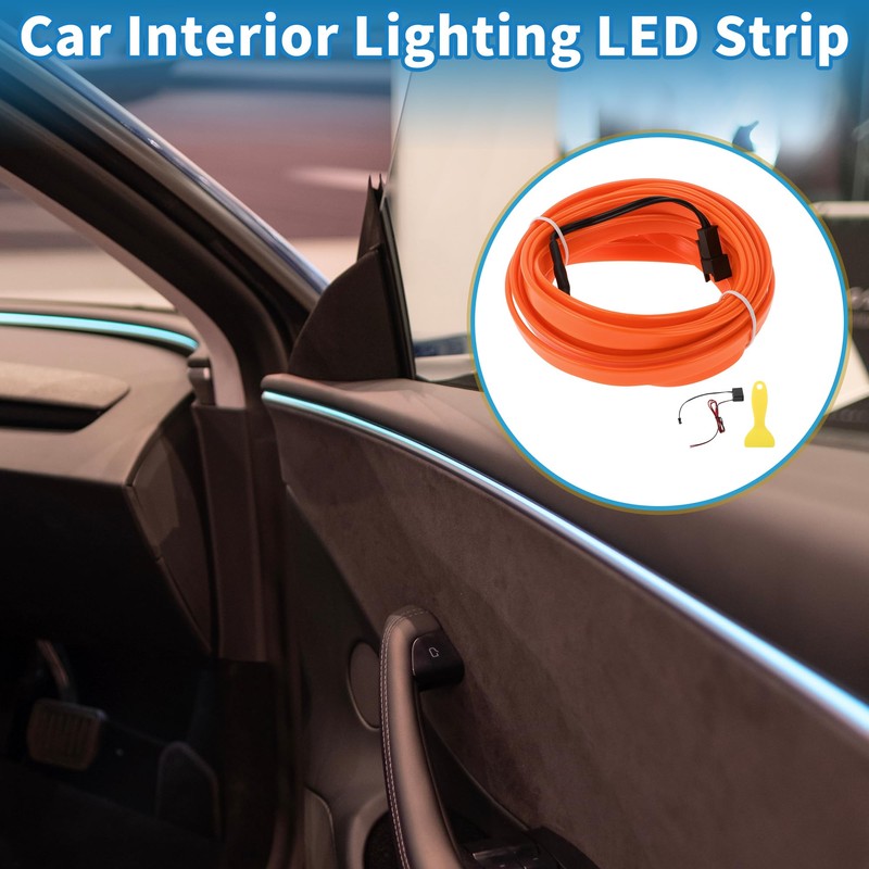 A ABSOPRO 4m EL Wire Cable LED Glow String Light