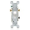 Leviton L1463-2C 15 Amp, 120 Volt, Toggle LED Illuminated 3-Way