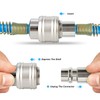 TAILONZ PNEUMATIC 5M PU Air Spiral Hose with 8 mm