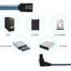 SATA 3 Data Cable 90 Degree Serial ATA III 6.0Gbps