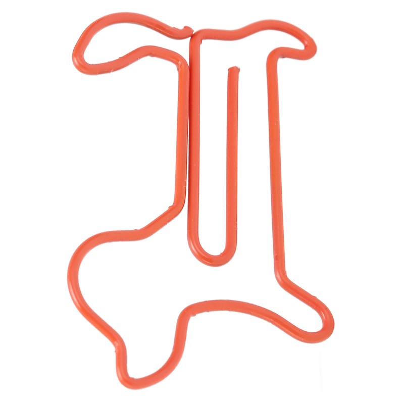 100PCS Paper Clips Cute Cartoon Irregular Shape Paper Clip for