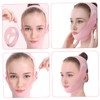 FRCOLOR Line Lifting Facial Mask Chin Lift Band Reusable Face