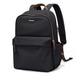 GOLF QUALITY Laptop Backpack Women's Backpack with Laptop Compartment Anti-Theft Backpack Women's Small for 14 Inch Laptop School Backpack Multifunctional Business Notebook Bag, Black