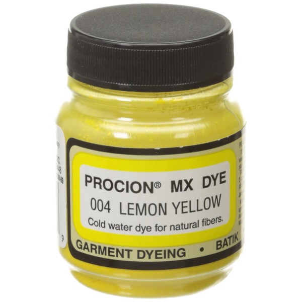 Jacquard Products Lemon Yell Procion Dye, Acrylic, Multicolour, 4.74x5.08x5.33 cm