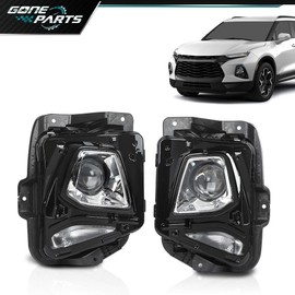 goneparts Fit For 2019-2021 Chevy Blazer HID/Xenon Model Projector Headlights Headlamps