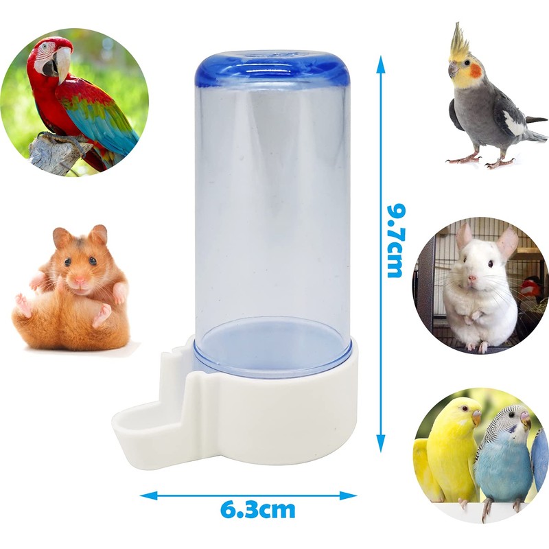 BPS BPS-102838 Large Parrot Rabbit Cage Feeding Bowl, Small, Length