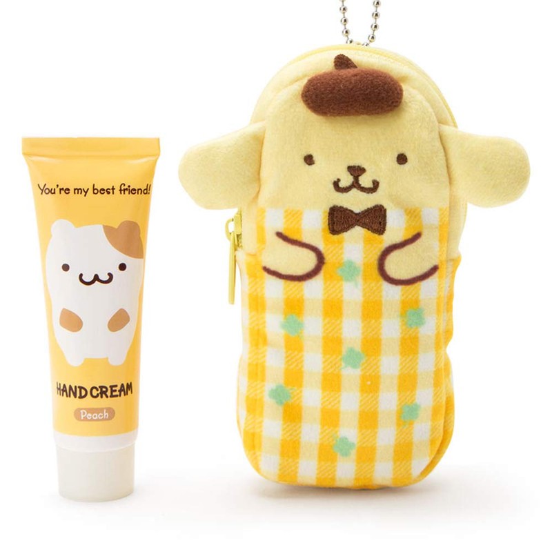 pompompurin hand cream with small pouch