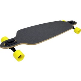 Krown Rasta Freestyle Elite Complete Longboard with Yellow Wheels