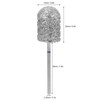 Stainless Steel Pedicure Nail Drill Bit Foot Dead Skin Removal