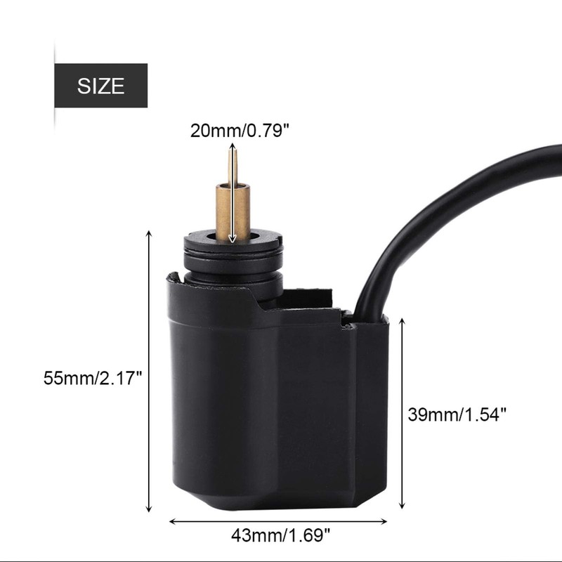 Elektrischer Choke, 2-poliger Vergaser Automatischer elektrischer Choke Passend für GY6