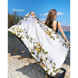 Dress Scarves Shawl Wraps Long Silky Scarf for Women Dressy Fashion Lightweight for Decorative Formal Evening Gowns-1002