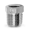 Camozzi 2530 3/8-1/8 BSPT Adaptor, Reducing Bush Male, 3"/8" Female
