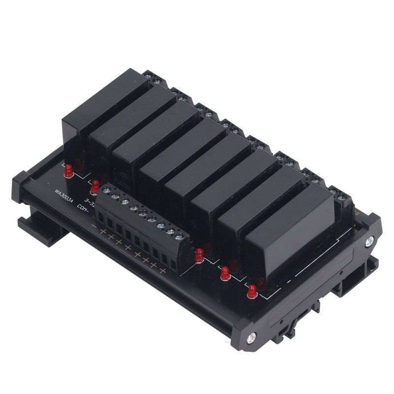 Solid State Relay Module DIN Rail Installation 8 Channel Solid
