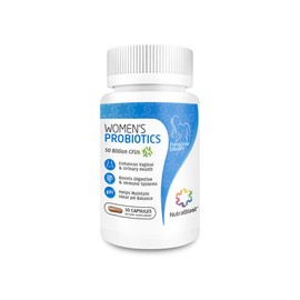 NutraBlast Vaginal Probiotics for Women Digestive, Intimate Balance, UT & Vaginal Health - 50 Billion CFU - 6 Strains, Prebiotics, Cranberry Extract & D Mannose - Womens Probiotic (30 Count)