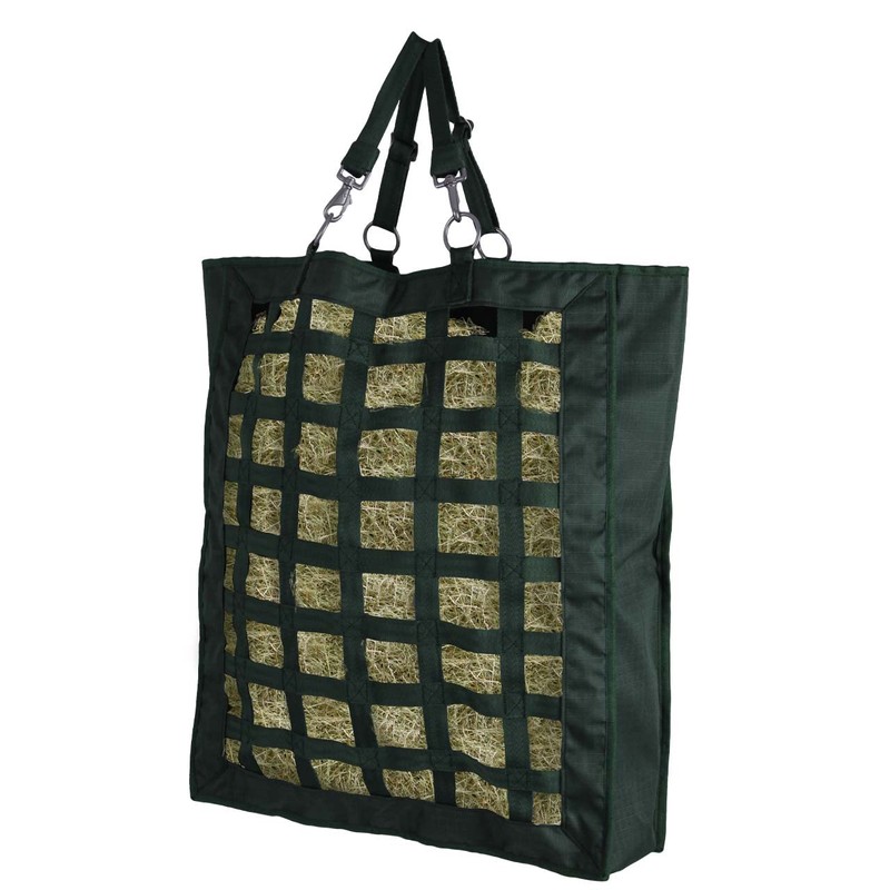 QHP Turnout Hay Bag (Dark Green)