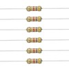 BOJACK 47K Ohm Resistors 1/2 W ±5% Carbon Film Single