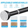 TEECK Shower Curtain Rod, 32-79 inch Adjustable Tension Spring, 1