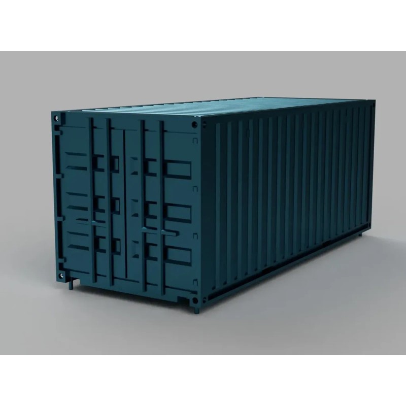typrhonda (2) - HO Scale 20' Ft Shipping Container -