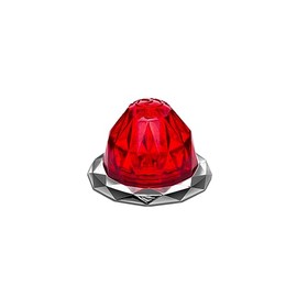 RoadWorks | Jewel Mini Watermelon Light Red Lens and Red LEDs -1 Pc. | JWL1018