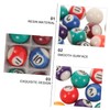 Totority 1Set Mini Billiard Ball for Wear Resistant Pool Balls