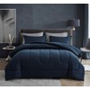 Maple&Stone Oversized King Comforter Sets 7 Pieces Bed in a