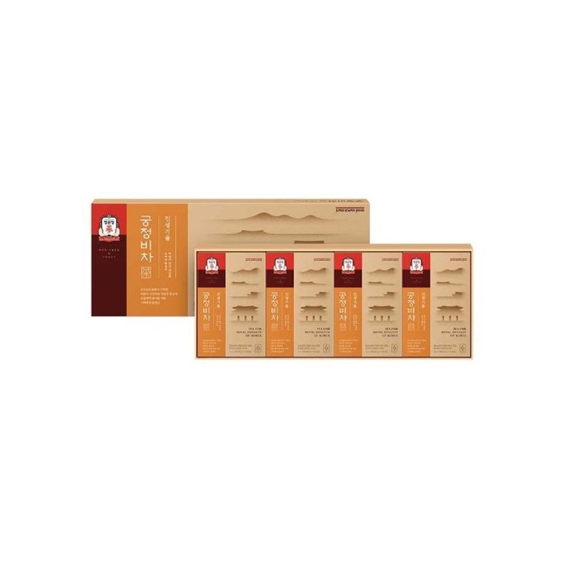 Jeonggwanjang 궁정비차 진생기율 (4gx40포) Royal Court Ginseng Extract (4gx40 sachets)