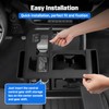 Shademax Center Console Organizer Gear Shift Panel Trim Cover for