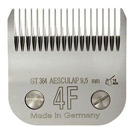 Kerbl GT364 SnapOn Aesculap Shaving Heads, 4F Shaving Head, 9.5 mm Cutting Length, Pack of 50