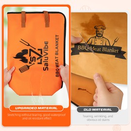 BBQ Blanket for Resting Meat – Smoker Insulated Brisket Bag for Turkey, Pork Shoulder & Beef, Made of Washable Oxford Cloth – Gifts for Men, Dad, BBQ Lovers, Christmas Gifts&Stocking Stuffers - 21in