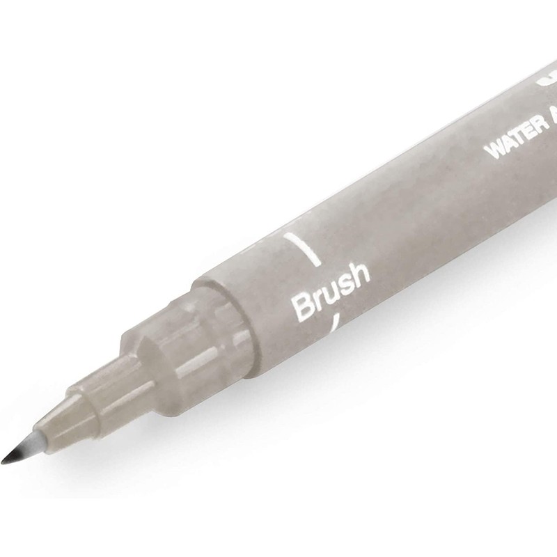 Uni Pin Fineliner Drawing Pen - Black, Dark Grey, Light
