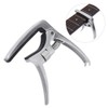 Capotasto Silver Guitar Capo, Adjustable Screw, Metal Capo, Durable, Rust