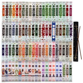 Trumiri Incense Sticks - Insence-Sticks - 12 Random Scents Variety Pack of Insense Inciensos - 20 Inscents-Sticks per Scent - Total 240 Incents + Holder Burner