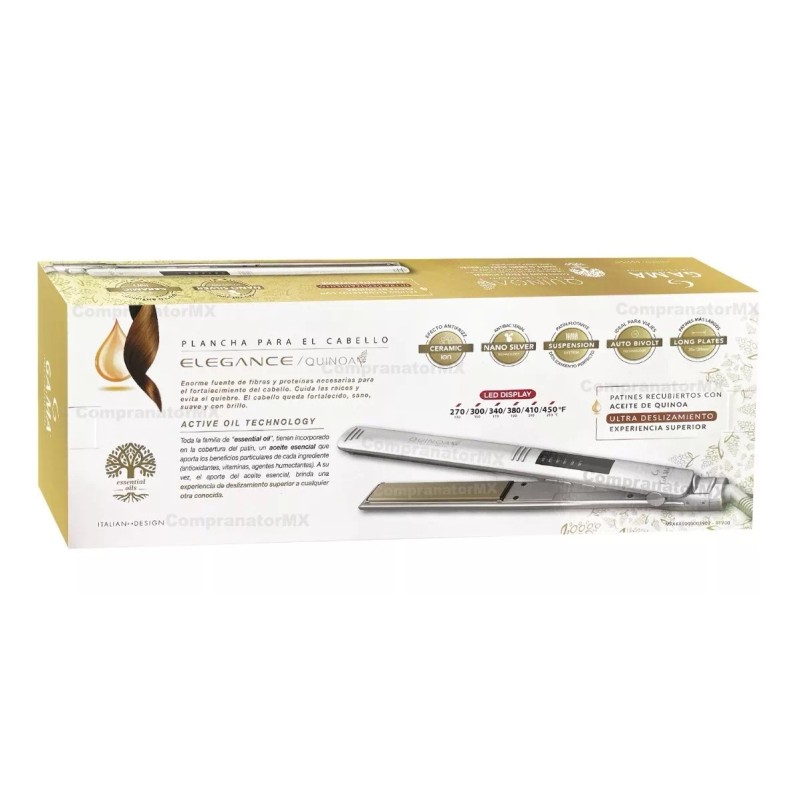 GA.MA Italy Alaciadora Cabello Digital Profesional Gama Quinoa Cerámica