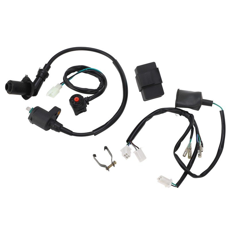 Ignition Coil CDI Wiring Harness with Cut Off Switch Flexible